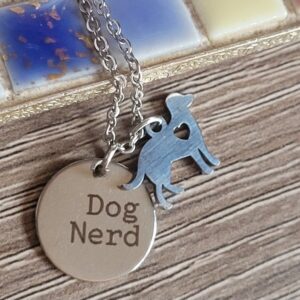 dog nerd necklace